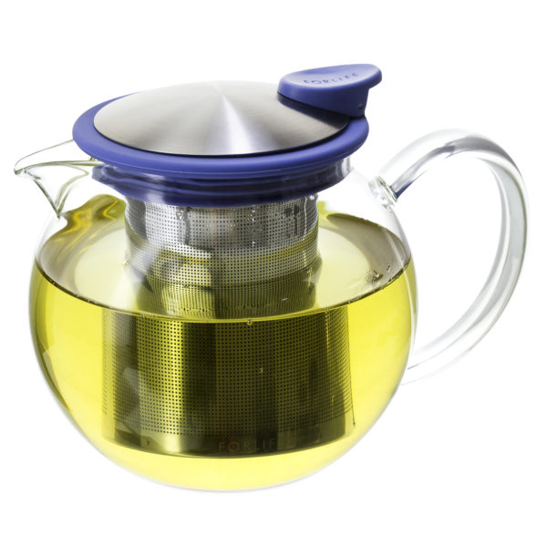 Bola Glass Teapot with Basket Infuser