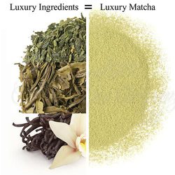 vanilla matcha green tea powder