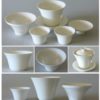 White Gaiwan Set with 2 Cups - Image 2
