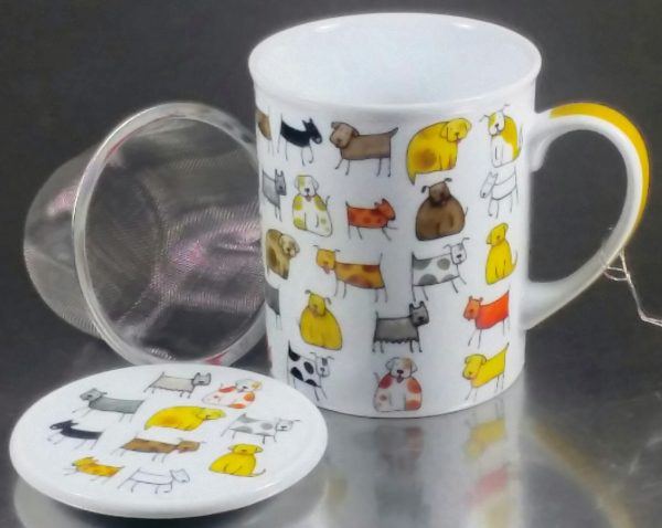 Dog Tea Mug with Infuser