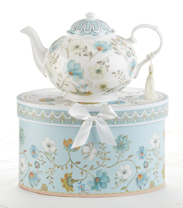 Blue Romance Porcelain Teapot