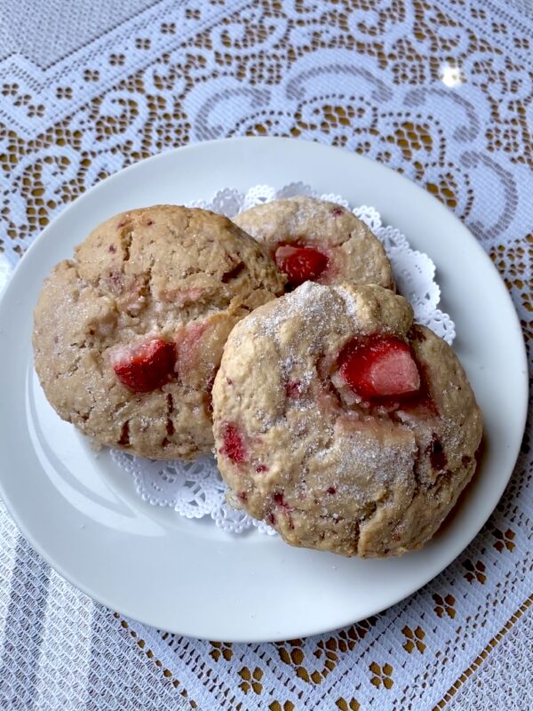 Strawberry Cream Cheese Scones
