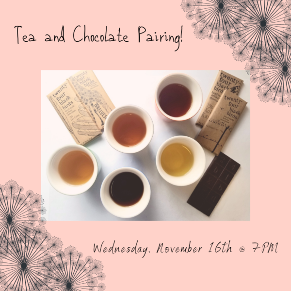 Tea & Chocolate Pairing