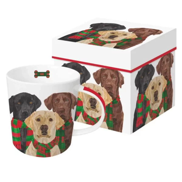 Merry Labradors Mug