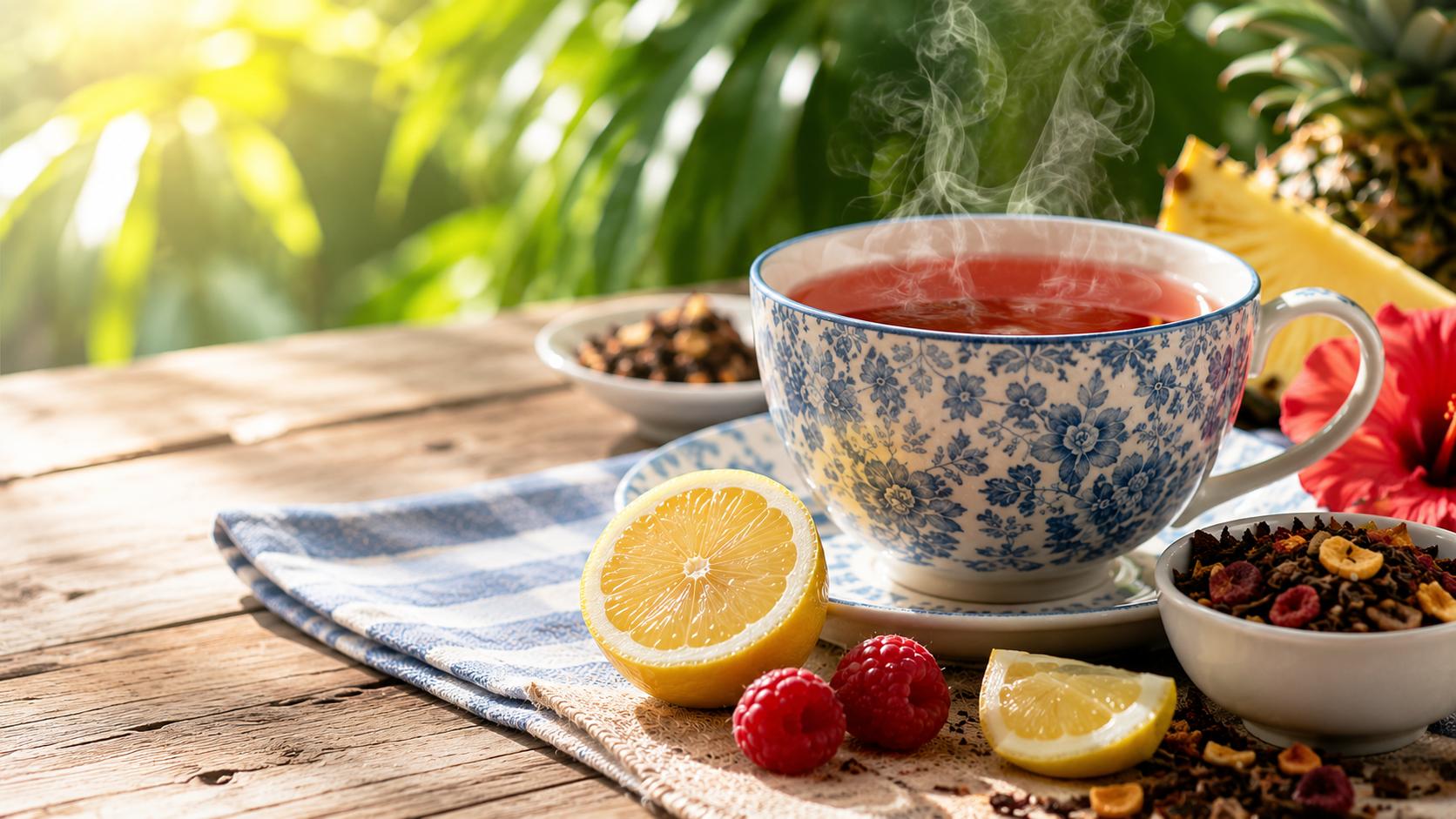 Hot Tea Summer: Tropical and Citrus Teas You Will Love