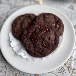 Double Chocolate Chunk Cookies