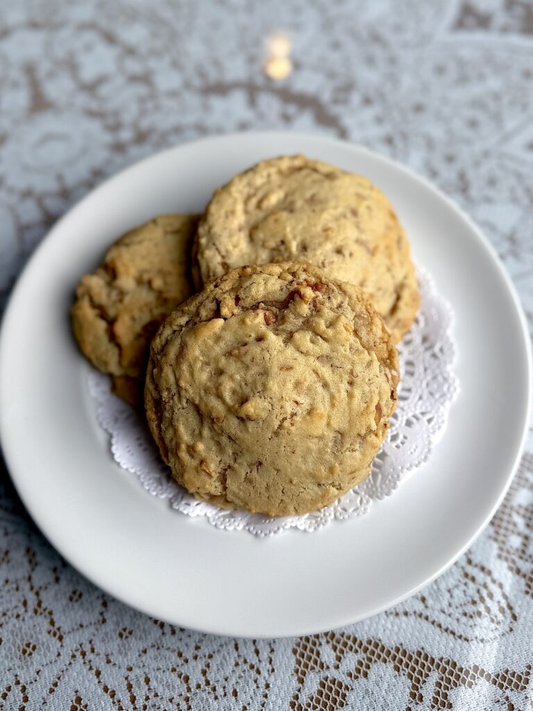 Toffee Walnut Cookies