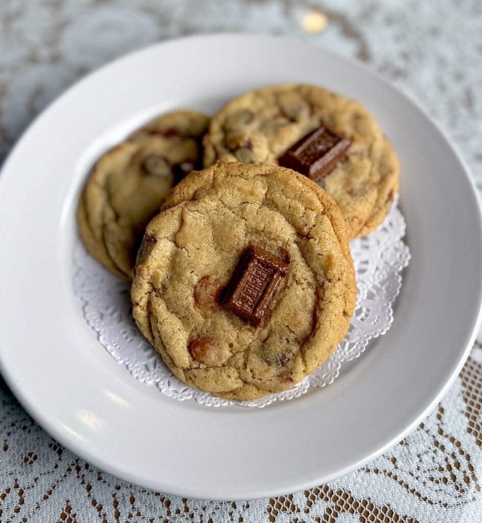 Salted Caramel Chocolate Peanut Butter Cookies
